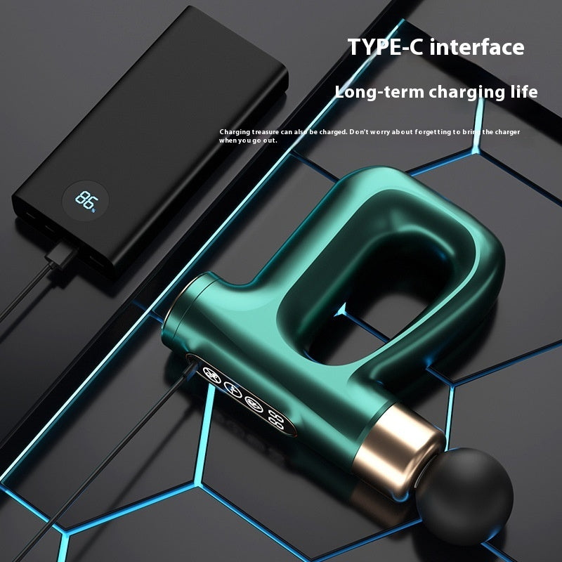 Pulse heating mini massage gun - view 2