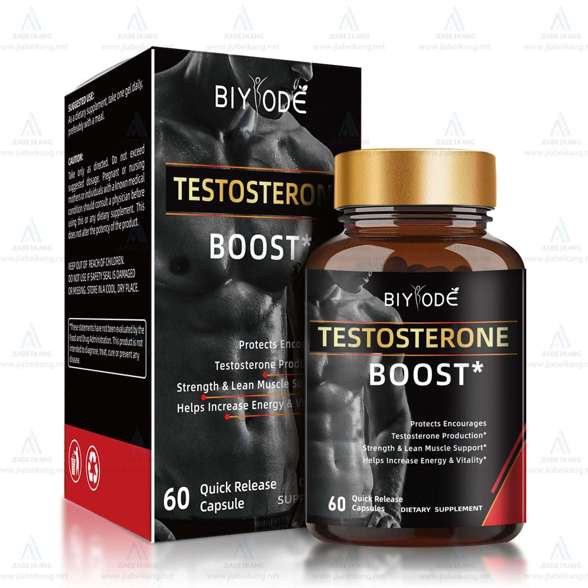Power Muscle Support Supplements Male Boost Capsules