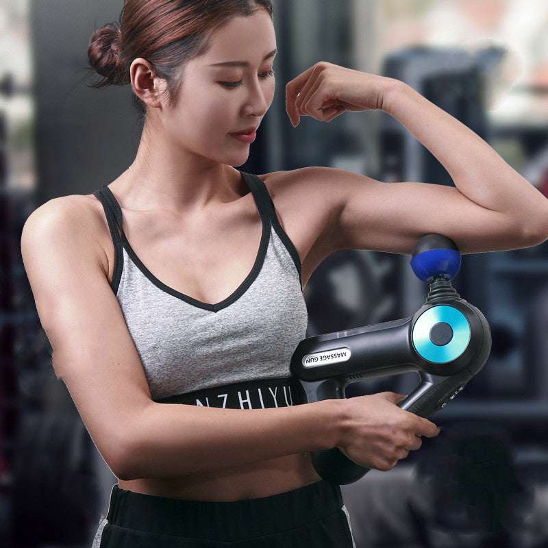Triangle fascia gun for muscle relaxation