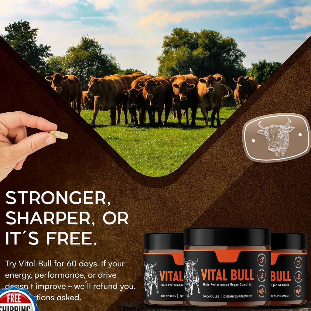 Male Vitality Supplement Beef Liver Capsules