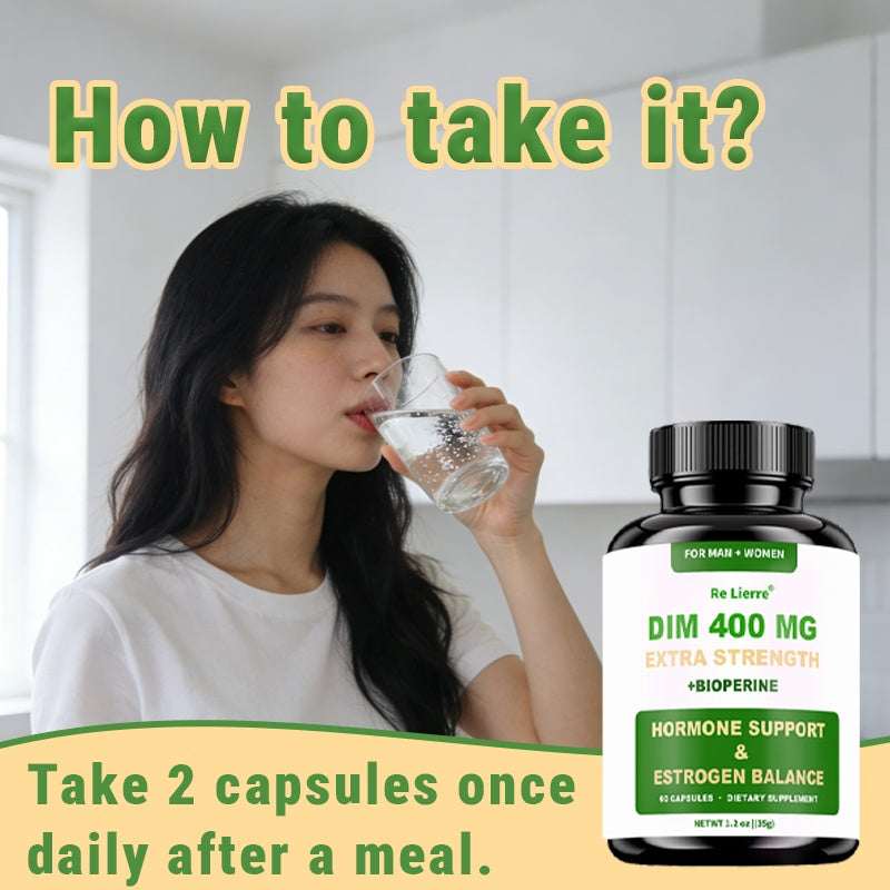 DIM 400mg hormone balance supplement - view 2