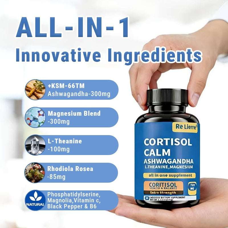 Stress management capsules with adaptogens - view 2