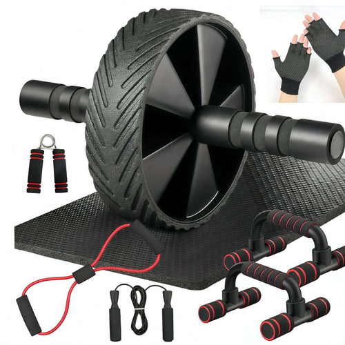 Abdominal Wheel Fitness Combo Set with Accessories