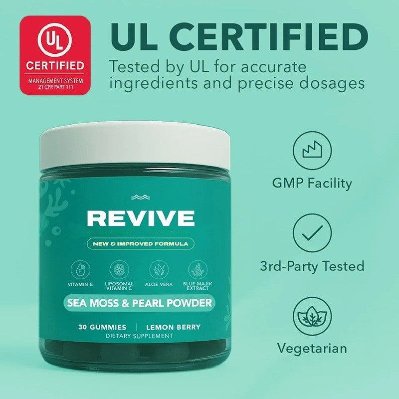 Sea Moss Vitamin Gummy Supplement