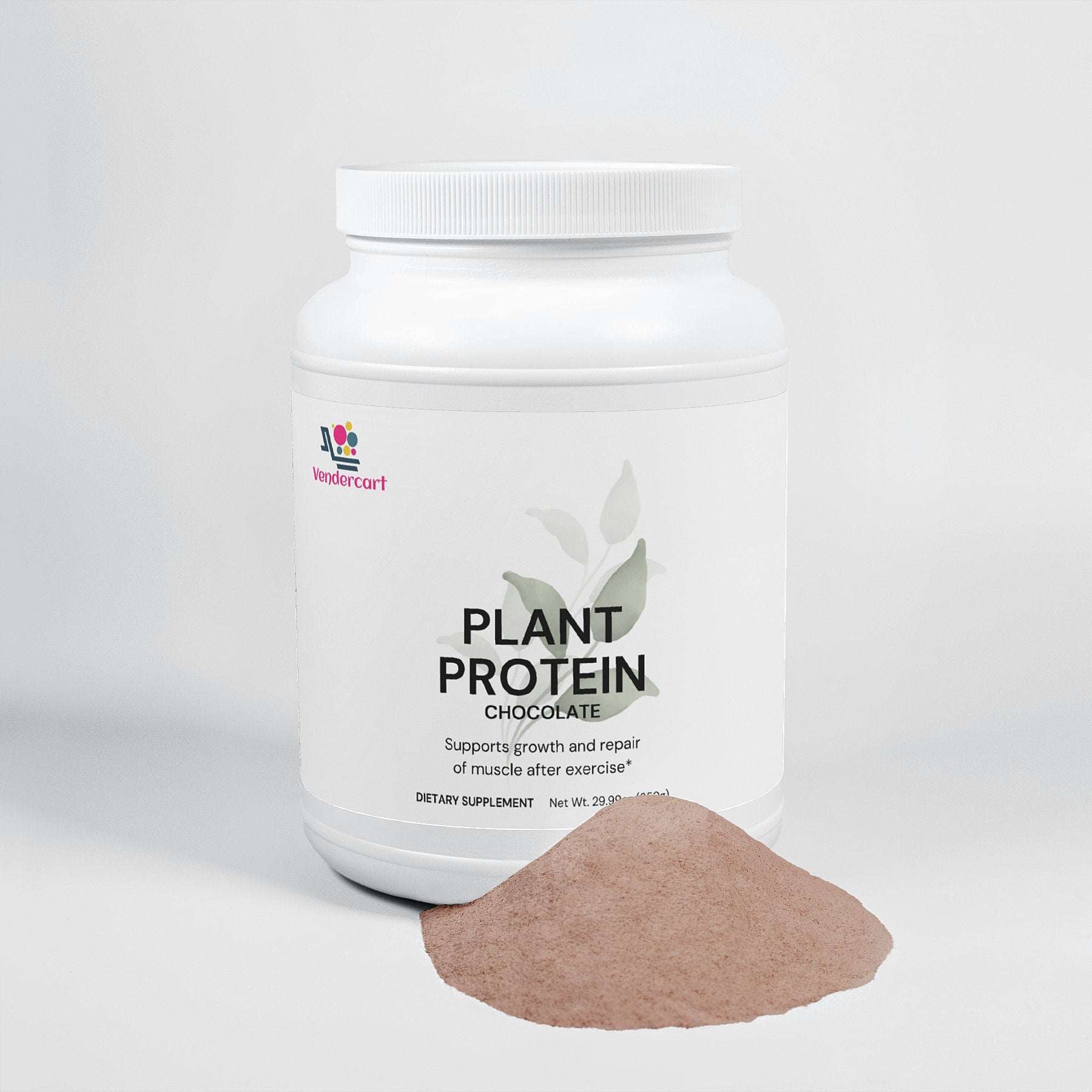 Plant protein chocolate powder