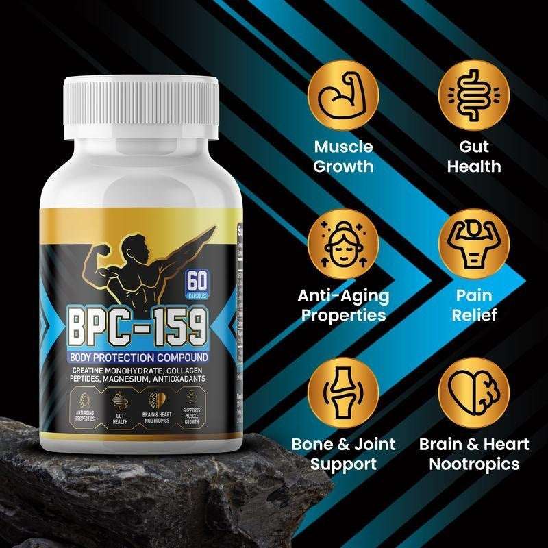 Body energy capsules bottle