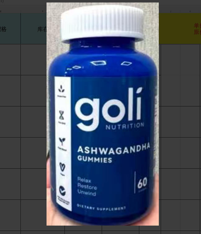 Ashwagandha and Vitamin D Dietary Supplement Gummies