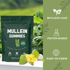 Mullein Flower Extract Gummies Dietary Supplement