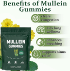 Mullein Flower Extract Gummies Dietary Supplement