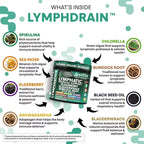 Lymphatic Drainage Support Supplement Capsules