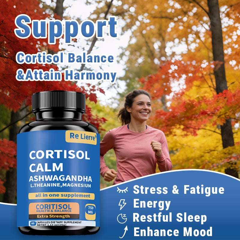 Stress management capsules with adaptogens
