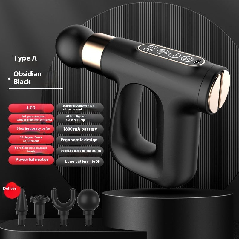 Pulse heating mini massage gun - view 5
