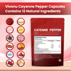 Cayenne Pepper Dietary Supplement Softgels
