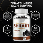 Shilajit Dietary Supplement Capsules