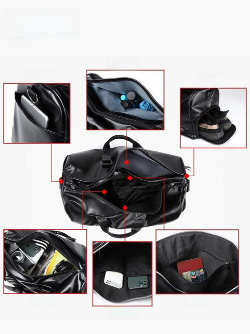 Cartelo Mens Fitness Travel Crossbody Bag