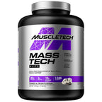 Mass Gainer Protein Powder MuscleTech Mass-Tech Mass Gainer Whey Protein Powder + Muscle Builder Protein Powder Creatine Supplements Cookies and Cream 7 lbs (Package May Vary)
